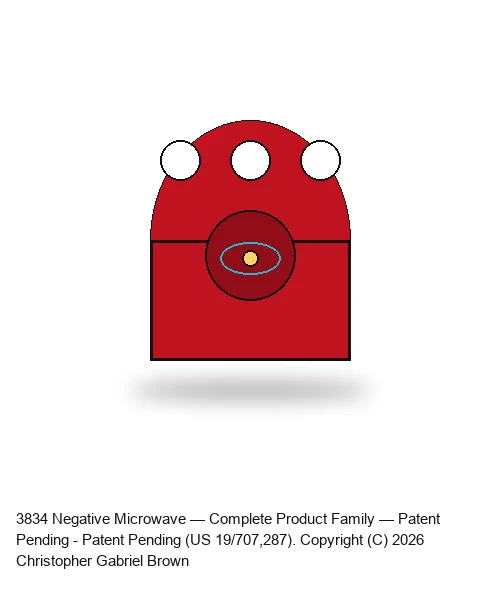 Negative Microwave — Schematic Block Diagram (FIG. 1 of U.S. App. 19/707,287)