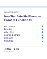 NewStar Satellite Phone — Proof of Function #3