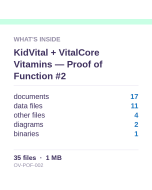 KidVital + VitalCore Vitamins — Proof of Function #2