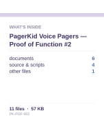PagerKid Voice Pagers — Proof of Function #2