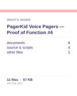 PagerKid Voice Pagers — Proof of Function #4