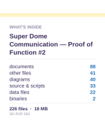 Super Dome Communication — Proof of Function #2
