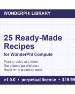 WonderPhi Library — 25 Ready-Made Recipes for WonderPhi Compute