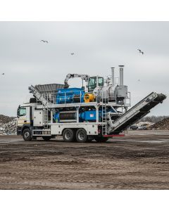 Landfill or Street Recycling and Resource Truck
