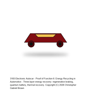 Electronic Autocar - Proof of Function 6: Energy Recycling in Automotive