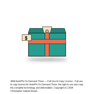 AutoPhi On Demand Three — Full Use & Copy License