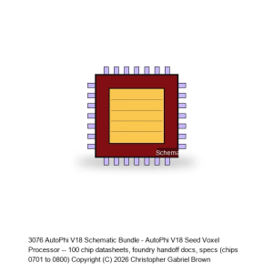 AutoPhi V18 Schematic Bundle #08 -- Chips 701-800