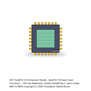 AutoPhi V18 Schematic Bundle #09 -- Chips 801-900