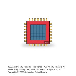 AutoPhi V19-Pinnacle -- Pro Series #74