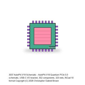 AutoPhi V19 Schematic #03 -- USB-C
