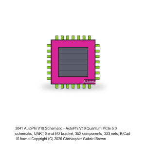 AutoPhi V19 Schematic #07 -- UART Serial