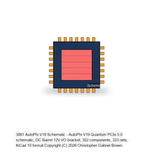 AutoPhi V19 Schematic #27 -- DC Barrel 12V