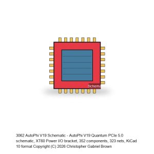 AutoPhi V19 Schematic #28 -- XT60 Power