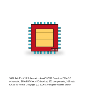 AutoPhi V19 Schematic #33 -- SMA Diff Clock