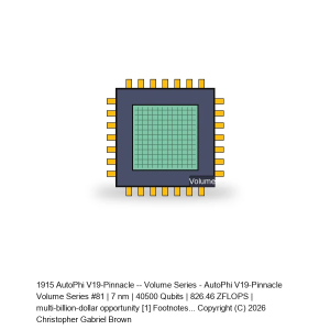 AutoPhi V19-Pinnacle -- Volume Series #81