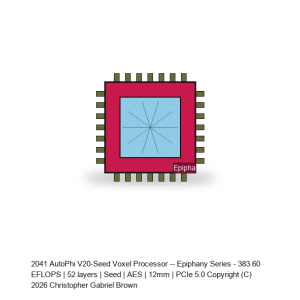 AutoPhi V20-Seed Voxel Processor -- Epiphany Series #7