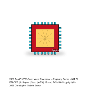 AutoPhi V20-Seed Voxel Processor -- Epiphany Series #27