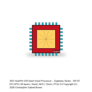 AutoPhi V20-Seed Voxel Processor -- Epiphany Series #36