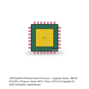 AutoPhi V20-Seed Voxel Processor -- Epiphany Series #46
