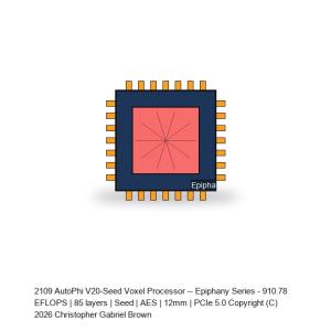 AutoPhi V20-Seed Voxel Processor -- Epiphany Series #79