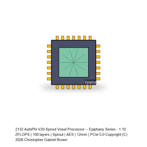 AutoPhi V20-Sprout Voxel Processor -- Epiphany Series #102