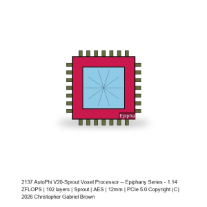 AutoPhi V20-Sprout Voxel Processor -- Epiphany Series #107