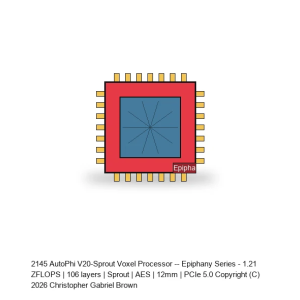 AutoPhi V20-Sprout Voxel Processor -- Epiphany Series #115