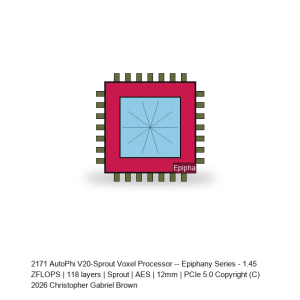 AutoPhi V20-Sprout Voxel Processor -- Epiphany Series #141