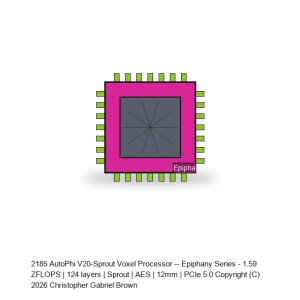 AutoPhi V20-Sprout Voxel Processor -- Epiphany Series #155