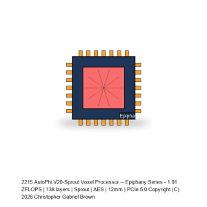 AutoPhi V20-Sprout Voxel Processor -- Epiphany Series #185