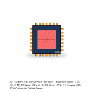 AutoPhi V20-Sprout Voxel Processor -- Epiphany Series #187