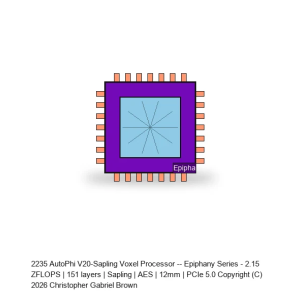 AutoPhi V20-Sapling Voxel Processor -- Epiphany Series #205