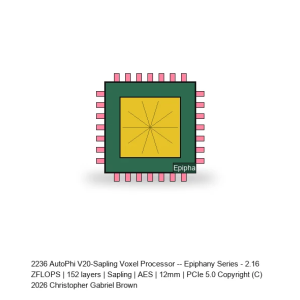 AutoPhi V20-Sapling Voxel Processor -- Epiphany Series #206