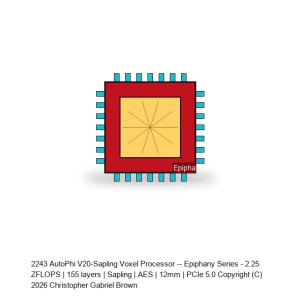 AutoPhi V20-Sapling Voxel Processor -- Epiphany Series #213
