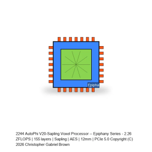 AutoPhi V20-Sapling Voxel Processor -- Epiphany Series #214