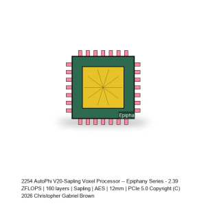 AutoPhi V20-Sapling Voxel Processor -- Epiphany Series #224