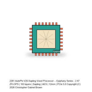 AutoPhi V20-Sapling Voxel Processor -- Epiphany Series #231