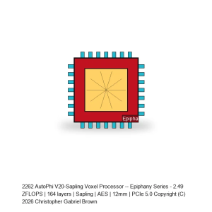 AutoPhi V20-Sapling Voxel Processor -- Epiphany Series #232