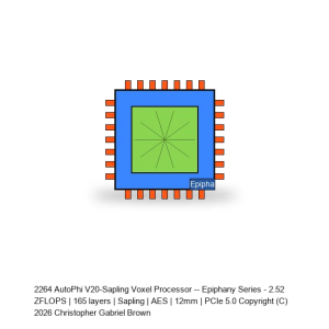 AutoPhi V20-Sapling Voxel Processor -- Epiphany Series #234