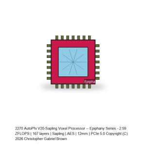 AutoPhi V20-Sapling Voxel Processor -- Epiphany Series #240