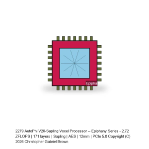 AutoPhi V20-Sapling Voxel Processor -- Epiphany Series #249
