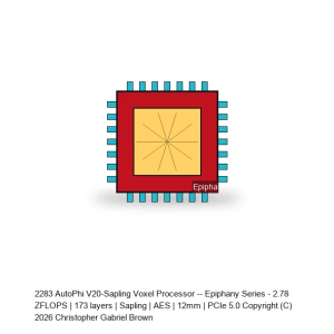 AutoPhi V20-Sapling Voxel Processor -- Epiphany Series #253