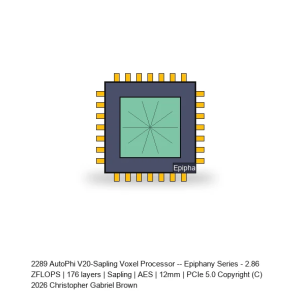 AutoPhi V20-Sapling Voxel Processor -- Epiphany Series #259