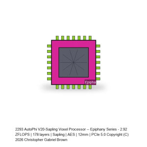 AutoPhi V20-Sapling Voxel Processor -- Epiphany Series #263