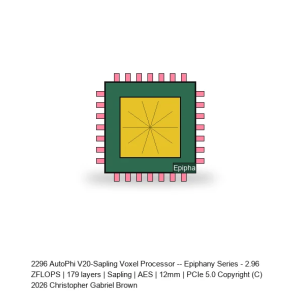 AutoPhi V20-Sapling Voxel Processor -- Epiphany Series #266
