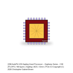 AutoPhi V20-Sapling Voxel Processor -- Epiphany Series #268