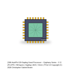AutoPhi V20-Sapling Voxel Processor -- Epiphany Series #276