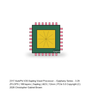 AutoPhi V20-Sapling Voxel Processor -- Epiphany Series #287