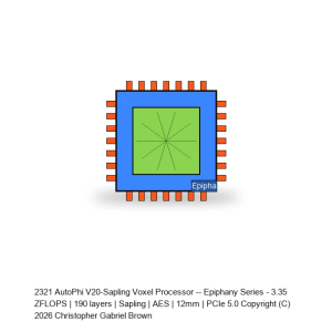 AutoPhi V20-Sapling Voxel Processor -- Epiphany Series #291