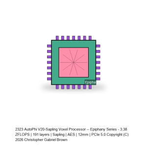 AutoPhi V20-Sapling Voxel Processor -- Epiphany Series #293